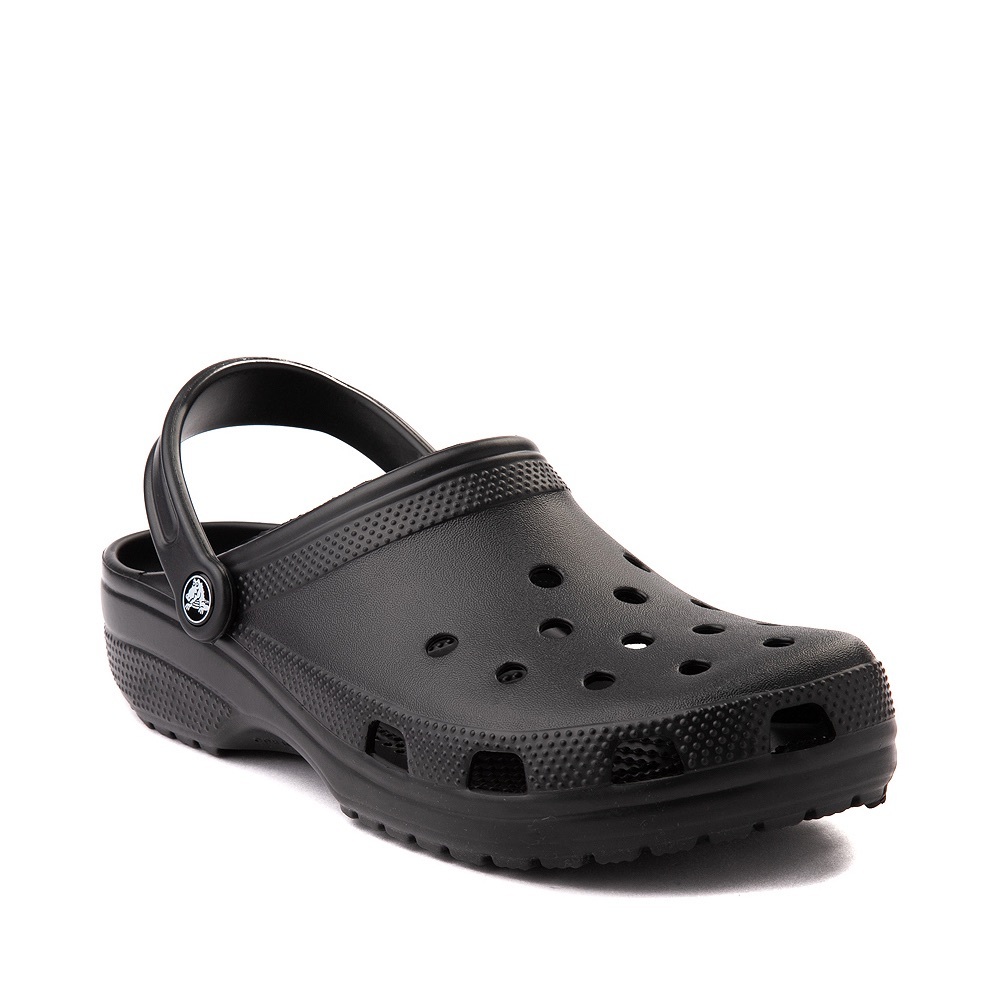 BLACK CROCS SIZE 8 NEVER WORN WITH A BOX